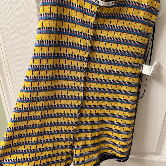 Zara Knit Jacquard Striped Jumpsuit - Picture 6 of 8